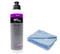 Koch Chemie Micro Cut M3.02 Micro-Polish 250 Ml + 1 X Panno In Microfibra Blu