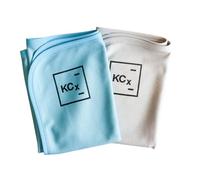 Koch Chemie Pro Glass Towel X2 - Blue/Grey - 60 x 40 cm