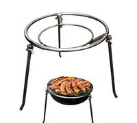 Koch Treppie,Supporto triangolare per fornello | Pieghevole portatile a tre zampe per campeggio escursionismo forniture di cucina