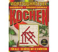 Kochen - Wortsuchrätsel: Bildschirmfreier Rätselspaß für Geist, Konzentration und Entspannung
