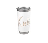 Kochi Giappone Vintage design elegante Bicchiere termico in acciaio inox doppia parete
