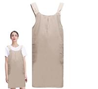 Kochschürze mit gekreuzten Trägern | Verstellbare Kochschürze mit Taschen | Unisex-Küchenschürze zum Backen, Basteln, Malen, Gärtnern, Grillen, für Restaurants, Zuhause und Outdoor-Aktivitäten