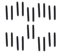 KOCKSHION 10 Paia Copri Astine in Silicone Antiscivolo per Occhiali da Sole da Lettura Nero, Set, Riduce lo Scivolamento e Previene la Perdita,