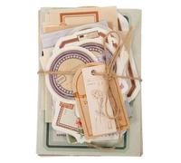 KOCKSHION 100fogli Carta Decorativa Retro per Scrapbooking di Carta Crafting Colorata per Fai da Te per Decorare Creare Biglietti e Regali Materiale Versatile per Origami e Packaging