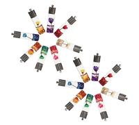 KOCKSHION 16pezzi Charm Pendenti Per Collane e Accessori Fai Da Te e Resina Decorazioni Per Orecchini Braccialetti Portachiavi e Crafting