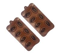 KOCKSHION 2 pezzi Stampo in Silicone per Dolci Forma Moulds per Cioccolato e Ghiaccio per Decorare Torte e Dessert