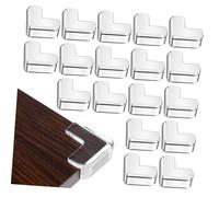 KOCKSHION 20pezzi Angolari Trasparenti Per Mobili Paracolpi Per in Coperture Angolari Anticollisione Per Angoli Sicurezza Piccoli Mobili e Scrivanie