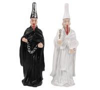 KOCKSHION 2pezzi Miniatura Decorativa Di Figure Inquietanti Per Tavolo Sabbia Accessori Per Terapia Psicologica e Gioco Creativo Decorazioni Per Ambienti Misteriosi