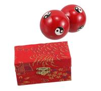 KOCKSHION 2pezzi Palline Massaggianti Metallo Per Esercizi Manuali Attrezzi Per Rinforzo Muscolare e Relax Per Terapia e Fitness Adulti