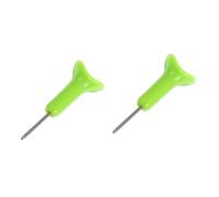 KOCKSHION 2pezzi Penna Braille Plastica Per Scrittura Strumento Per Non Vedenti Con Accessorio Per Scrittori Braille e Penna Formativa Per Uso Domestico e Scolastico