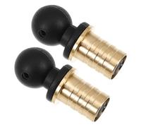 KOCKSHION 2pezzi Tappi Per Bottiglie Vino Forma in Ottone Accessori Per Carrelli Bar Creativi Sigillanti Per Bottiglie Vino e