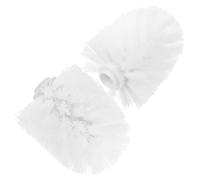 KOCKSHION 2pezzi Testa Di Ricambio Per Scopino Wc Setole Rigide Per Pulizia Bagno Compatibile Con Spazzolini Standard Facile Sostituzione e Installazione Design Per Toilette Sempre Pulita