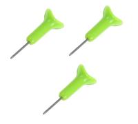 KOCKSHION 3pezzi Penna Braille Plastica Per Scrittura e Apprendimento Per Non Vedenti Strumento Di Scrittura Braille Con Design Ergonomico Sella Perfetta Per Uso Domestico e Aula