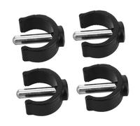 KOCKSHION 4 Pezzi Accessori Per Ausili Per La Deambulazione Gabbia Per Cani Ruote Girevoli Braccialetti Con Targhetta Collana Con Perline Smorzate Anello Porta Bastoni Accessori Per Bastoni