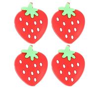 KOCKSHION 4 Pezzi Ammortizzatori da Tennis in Silicone a Forma di Fiore, Smorzatori di Vibrazioni per Racchette, Accessori Leggeri e Compatti per Partite all’Aperto e Giocatori