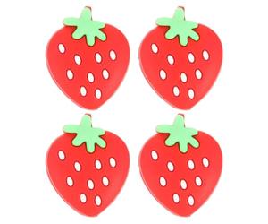 KOCKSHION 4 Pezzi Ammortizzatori da Tennis in Silicone a Forma di Fiore, Smorzatori di Vibrazioni per Racchette, Accessori Leggeri e Compatti per Partite all’Aperto e Giocatori