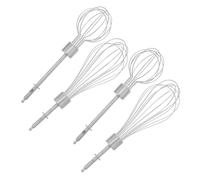 KOCKSHION 4 pezzi per Sbattitore Elettrico Acciaio Inossidabile Accessori per Montare Uova e Compatibili con Maggior Parte Dei Mixer Riutilizzabile