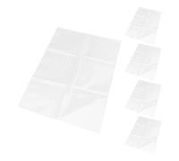 KOCKSHION 5 Pezzi Tessuto per Ricamo Solubile in Acqua 22cm X 30cm in Plastica per Cucito e Fai-da-Te Posizionamento Preciso e Facile Rimozione Dopo Ricamo