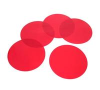 KOCKSHION 5pezzi Pellicola Filtro Per Lampade Autoadesiva Trasparente Per Correzione Colore Luce Calda Gel Cambia Colore Per Illuminazione Ambientale e Decorazione Casa Filtro Luci Per Lampa