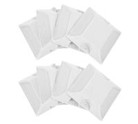 KOCKSHION 8pezzi Marcatori Riflettenti Stradali in Segnali di Sicurezza Rinfrangenti Elevati per Vialetti e Strade Alta Visibilità Notturna Resistenti Usura e Condizioni Estreme