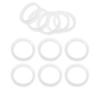 KOCKSHION Anelli di Tenuta in Silicone e Isolamento Termico 72 Guarnizioni Termiche Resistenti Protezione Perdite per Solari da 47mm per Collettori Solari