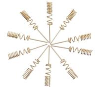 KOCKSHION Antenna a Molla in Rame 10 Pezzi Bobina Elicoidale per Router Wireless Compatibilità Ampia Segnale Potenziato per Casa e Ufficio