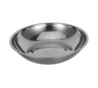 KOCKSHION Ciotola per Bilancia Digitale Diameter 25 Cm in Acciaio Inossidabile Leggera e Riutilizzabile, Piatto di Pesata Preciso per Cucina e Uso Domestico