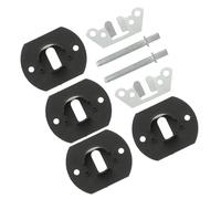 KOCKSHION Connettori per Divani Componibili 2 Set Clip in PE e Ferro per Mobili Sezionali, Morsetti a Coccodrillo Resistenti per Collegamento Stabile e Regolabile, Accessori Pratici