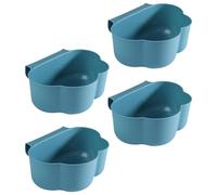 KOCKSHION Contenitori per Raccolta Differenziata 4 Pezzi Bidoni Spazzatura da Appendere Plastico per Porta Dispensa Cucina Casa Design Salvaspazio