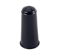 KOCKSHION Copri Bocchino per Sax Soprano in Plastica Nero, Leggero e Facile da Trasportare, Protegge Bocchino del Sassofono Durante Trasporto in Borsa o Custodia