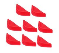 KOCKSHION Copriangoli Per Tagliere in Silicone Protezione 8 Pezzi Rosso Set Copertura Protettiva Antiscivolo Per Piastra Di Scongelamento Rapido Accessori Durevoli Per Cucina