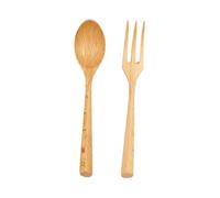 KOCKSHION Cucchiaio in Legno di Faggio Pratico e Sano Manico Triangolare Arrotondato, Design Semplice ed Elegante, per Cucina e Uso Portatile