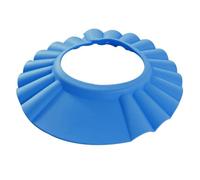 KOCKSHION Cuffia Da Doccia Per Regolabile in Resina Eva Elastica e Plastica Blu Per Prevenire Liquidi e Shampoo Negli Occhi Durante Il Lavaggio