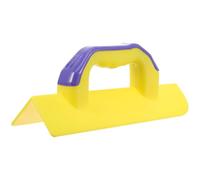 KOCKSHION Frattazzo Angolare in Plastica per Finitura Intonaco, Facile da Pulire, per Calcestruzzo e Superfici Murali, Utensile Edile per Rifinitura Precisa degli Angoli