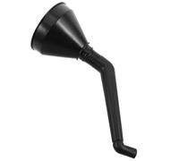 KOCKSHION Imbuto per Rifornimento Auto e Moto con Filtro Nero, Manico Curvo e Diametro Ampio, Realizzato in Pp e Pe per Viaggi su Strada ed Emergenze