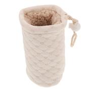 KOCKSHION in Vetro Custodia in Pile Isolamento Migliorato Per Mantenere i Liquidi Caldi Design Portatile Per e Asilo Adatta e Bottiglie d