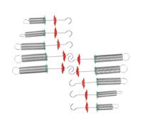 KOCKSHION Molle a Spirale Set di 10 per Esperimenti di Fisica Portatile e Facile da Montare in Acciaio e Plastica per Lezioni di Fisica Sia Indoor che Outdoor