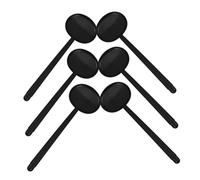 KOCKSHION Occlusore Oculare Per Test Visivi 6 Pezzi in Plastica Nero, Strumento Di Optometria Portatile Per Esami Oculistici Professionali, Compatibile Cliniche e Negozi Di Ottica