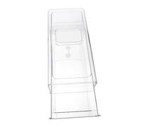 KOCKSHION Organizer Per Frigorifero Impilabile Contenitore Estraibile Trasparente Per Frutta e Alimenti Cassetto Di Stoccaggio Per Cucina e Frigorifero Design Pratico e Durevole Media