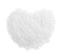 KOCKSHION Palline di Schiuma Bianca in Polistirene per Lavoretti Fai da Te, Versatile e Facile da Modellare, Confezione da 100g per Progetti Scolastici e attività Creative in Famiglia