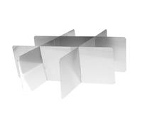 KOCKSHION Pentola Divisoria Acciaio Inossidabile per Hot Pot con Nove Scomparti Design Versatile per Cucina Mantiene Separati e Resistente Deformazione