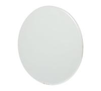 KOCKSHION Piatto in Ceramica Rotondo Bianco 20 Cm per Pittura Fai da Te, Materiale Artistico Liscio per Decorazione Creativa e Regalo Personalizzato