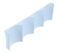 KOCKSHION Portabottiglie in Plastica Impilabili Per Vino Organizer Antiscivolo Per Bottiglie Lattine e Barattoli Adatto Per Frigorifero e Mobiletto Da Cucina
