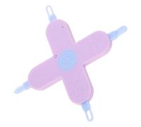 KOCKSHION Pulitore Per Orecchie e Naso Per Ragazzo Ragazza Per Rimozione Sicura Del Cerume Da Orecchie Unghie Dei Ragazzo Colore Viola Strumento Per Pulizia Nasale e Auricolare Design Croce