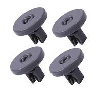 KOCKSHION Ruote Di Ricambio Per Supporto Inferiore Lavastoviglie 4 Pezzi, Parti Della Ruota e Rotella Resistenti All'usura, Compatibili Per Sostituzione Pratica e Duratura