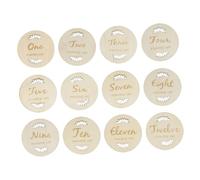 KOCKSHION Schede Commemorative Mensili per Set per Registrare La Del Tuo con Design Creativi e Divertenti per Foto e Speciali