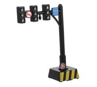 KOCKSHION Semaforo Per Ragazzo Ragazza Modello Realistico Mini Lampada Di Segnalazione Educativo Interattivo Per Apprendimento Della Sicurezza Stradale e Decorazioni in Miniatura