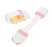 KOCKSHION Serrature di Sicurezza per Ragazzo Ragazza 2 Pezzi in Abs e Pe Colore Rosa per Armadietti e Frigoriferi, Protegge da Accesso Pericoloso, Resistenti All’uso Quotidiano in Camere