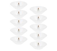 KOCKSHION Set 10 Pezzi Contenitore Olio in Plastica per Cappe da Cucina, Riutilizzabile per Raccolta Olio, Accessori Pratici per Cucina Domestica