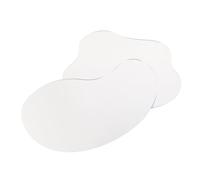KOCKSHION Specchi Curvi e Facile Installazione in Acrilico Argento 2 Pezzi Alta Trasparenza e Decorazioni di Natale per Villaggio Natalizio per Paesaggi DIY